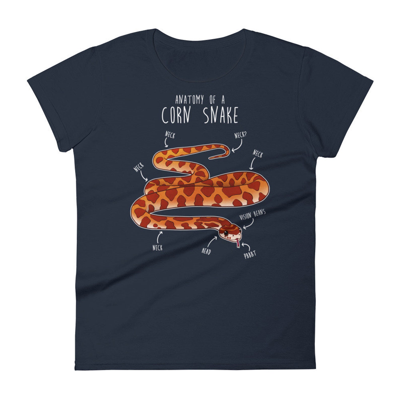 Funny Corn Snake Shirt Women Men Reptile Tshirt Snake - Etsy