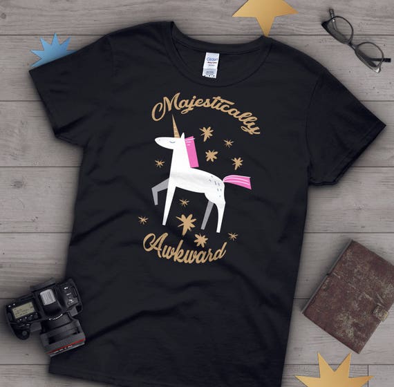 Majestically Awkward T-Shirt For Men And Women Majestically Awkward T-Shirt For Men And Women