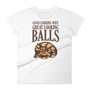 Funny Ball Python Shirt, Men, Reptile Tshirt, Snake Lover Gift, Funny Reptile T-shirt, Cute Pet Tee, Great Wife, Great Balls, Breeder Keeper image 2