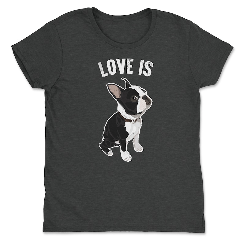 Camiseta Boston Terrier, Feminina, Masculina, Presente Divertido para Amantes de Cães, Camiseta Fofa de Boston Terrier, Camiseta para Pet, Mãe de Boston, Pai de Cachorro, Presente para Ele, para Ela, Top imagem 4