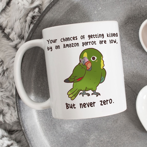Yellow-naped Amazon Parrot Coffee Mug, Cute Bird Gift, Pet Lover, Funny  Gift for Her, Him, Amazon Parrot Cup, Parrot Mom, Parrot Dad - Etsy