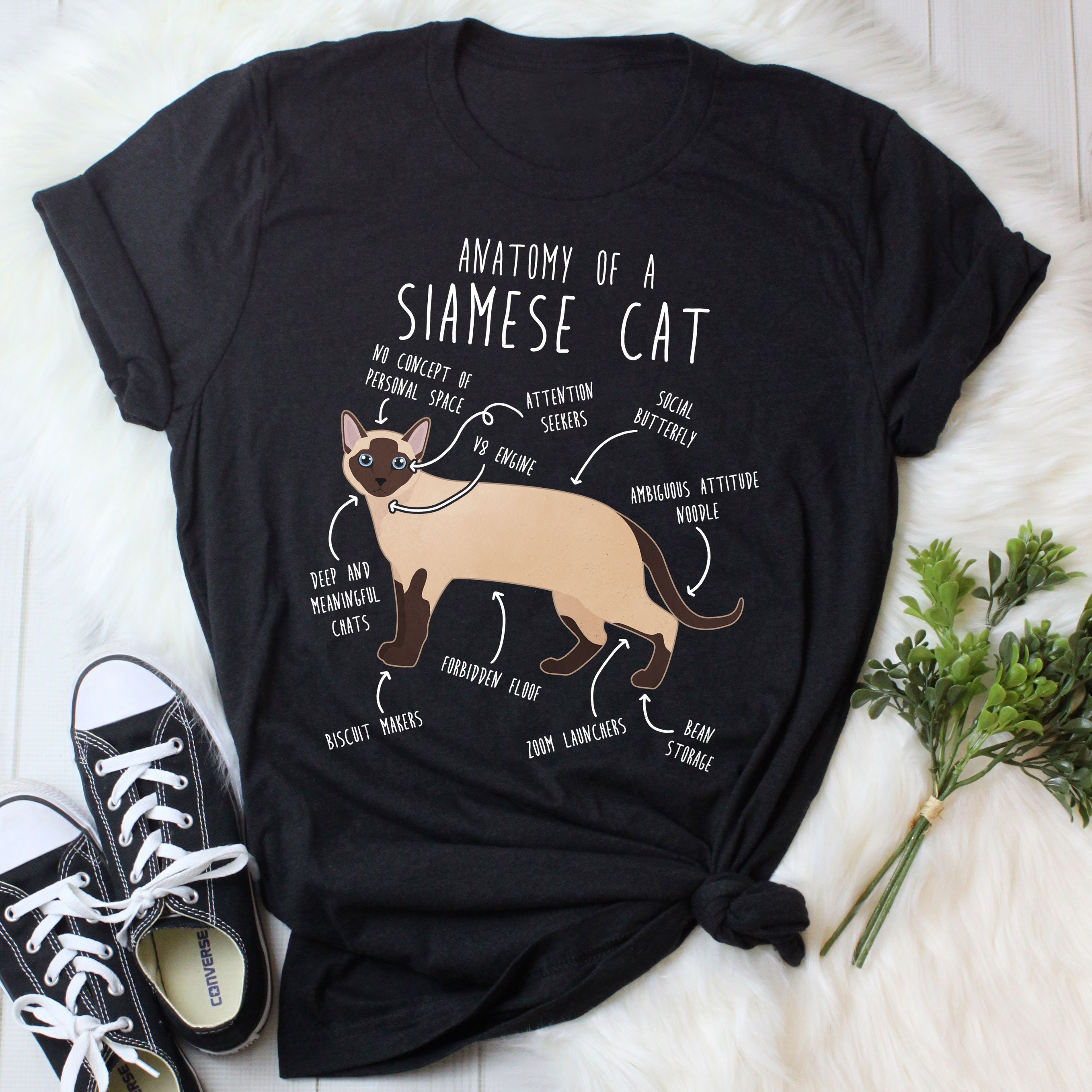 Siamese Cat Shirt - Etsy