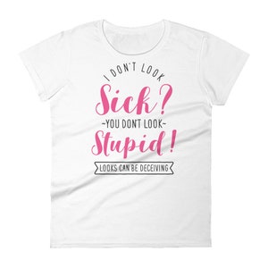 Lustig Spoonie Shirt Frauen Männer, unsichtbare psychische chronische Krankheit T-Shirt Geschenk, Fibromyalgie Müdigkeit Diabetes Crohns EDS Lupus Lyme, Löffel Bild 2