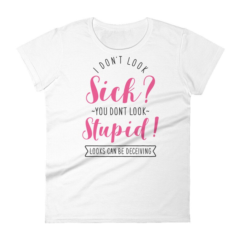 Lustig Spoonie Shirt Frauen Männer, unsichtbare psychische chronische Krankheit T-Shirt Geschenk, Fibromyalgie Müdigkeit Diabetes Crohns EDS Lupus Lyme, Löffel Bild 2
