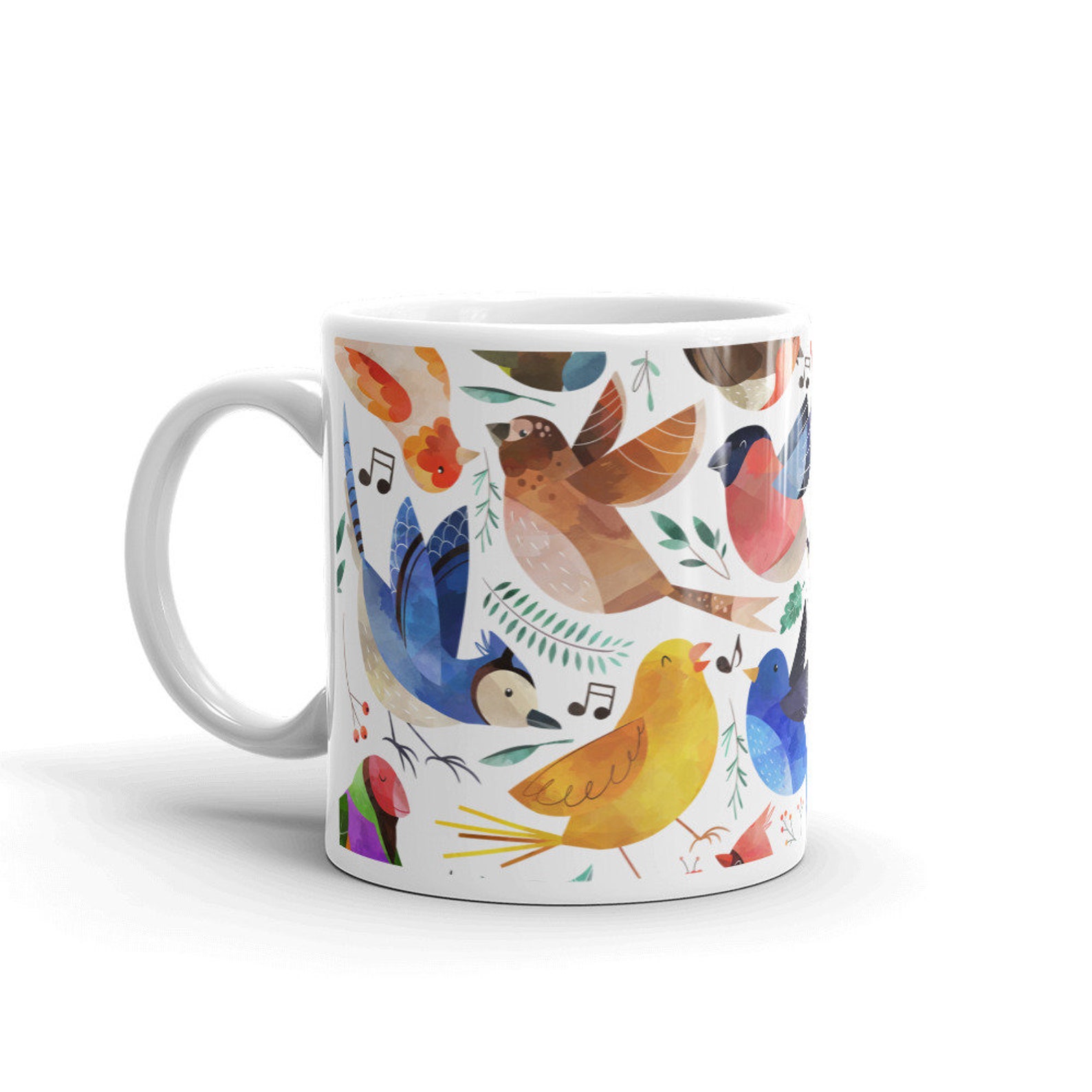Bird Coffee Mug Bird Lover Gift Birding Birdwatching Etsy