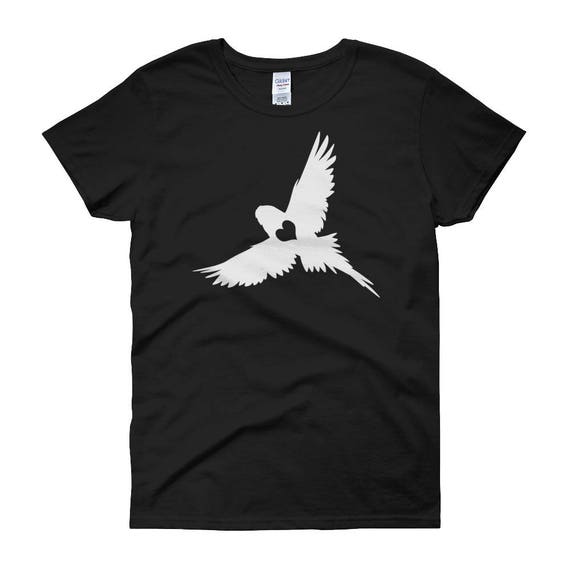 Parakeet Shirt, Women Men, Budgie Lover Gift, Cute Bird T-shirt