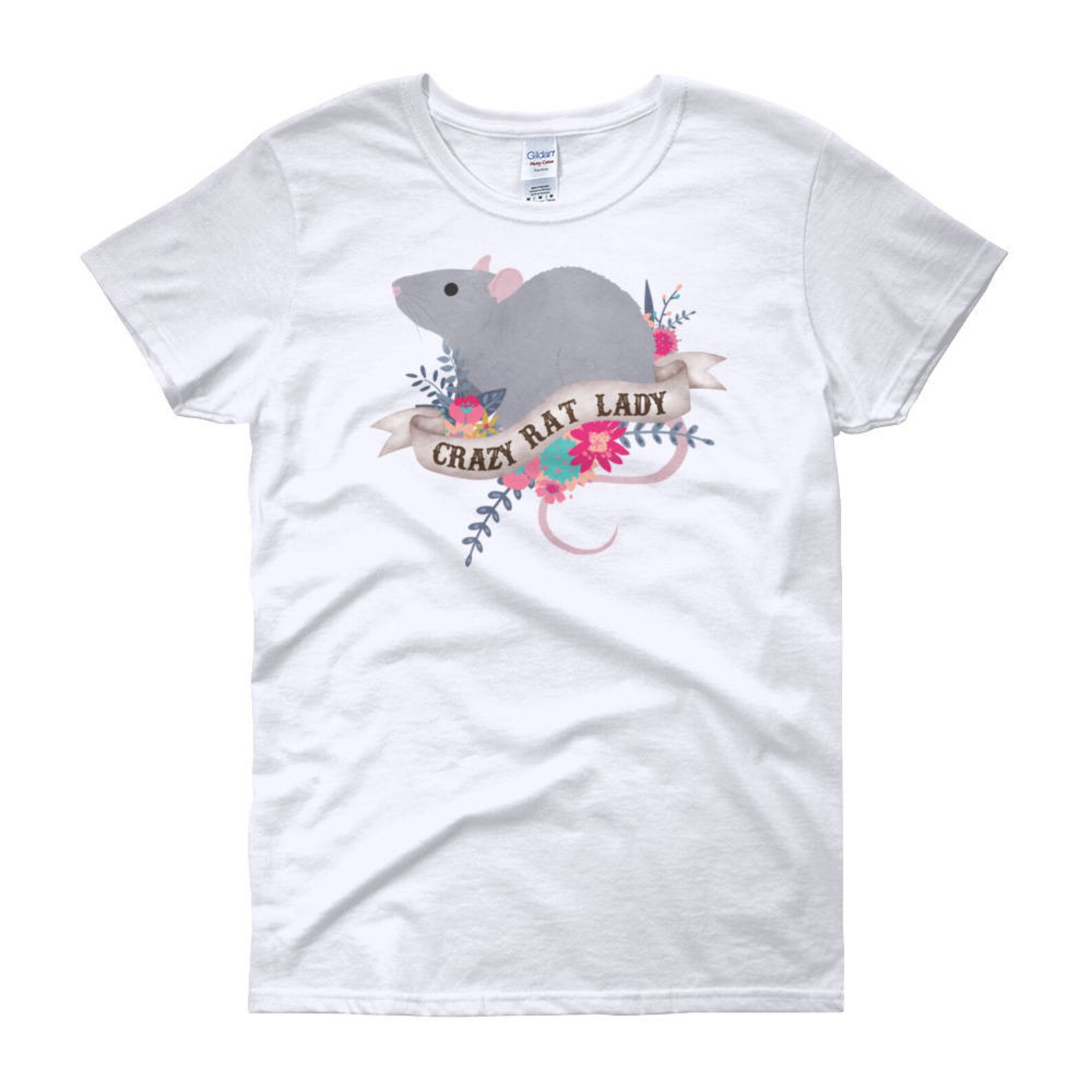 "Rat Body Language" Funny T-Shirt For Rat Lovers & Pet Owners - 100% Cotton Unisex Tee