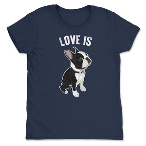 Camiseta Boston Terrier, Feminina, Masculina, Presente Divertido para Amantes de Cães, Camiseta Fofa de Boston Terrier, Camiseta para Pet, Mãe de Boston, Pai de Cachorro, Presente para Ele, para Ela, Top imagem 7