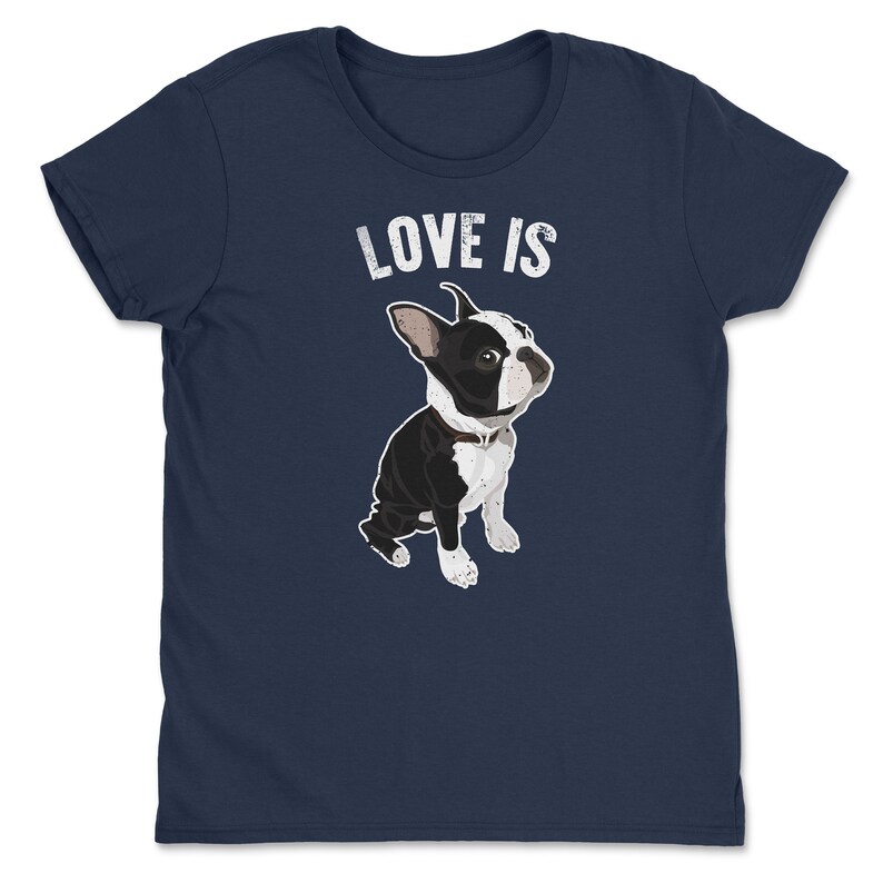 Camiseta Boston Terrier, Feminina, Masculina, Presente Divertido para Amantes de Cães, Camiseta Fofa de Boston Terrier, Camiseta para Pet, Mãe de Boston, Pai de Cachorro, Presente para Ele, para Ela, Top imagem 7