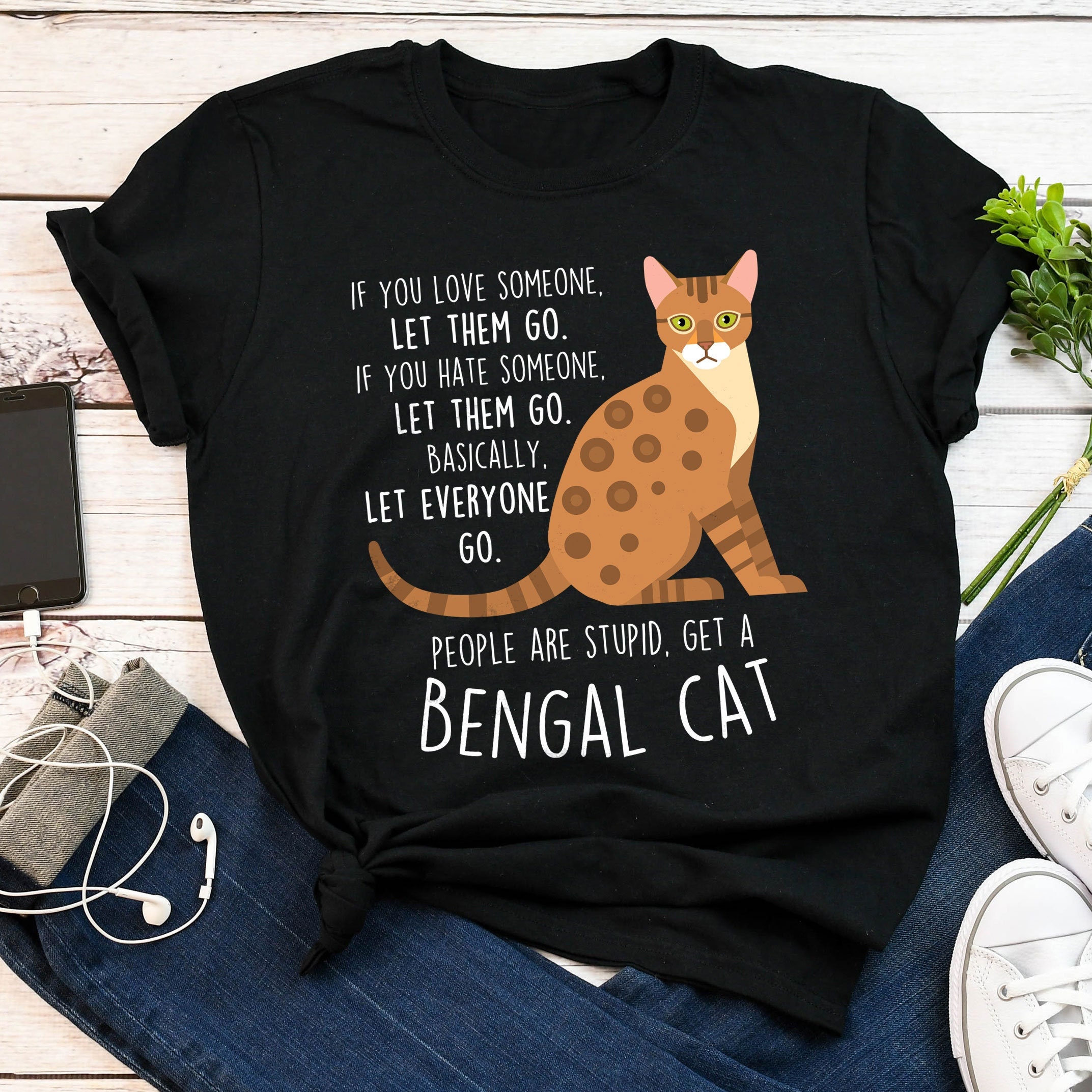 Bengal cat cheap shirt