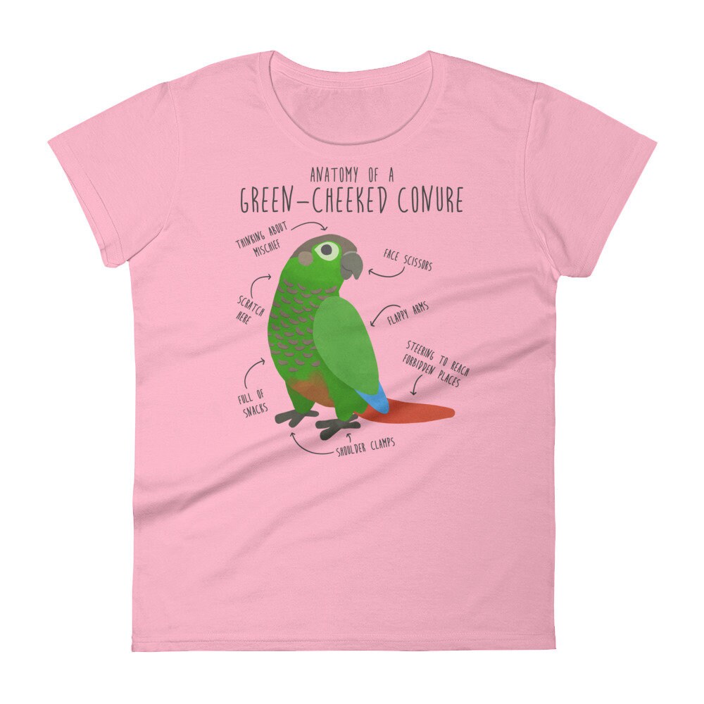 Green cheek cheap conure shirt
