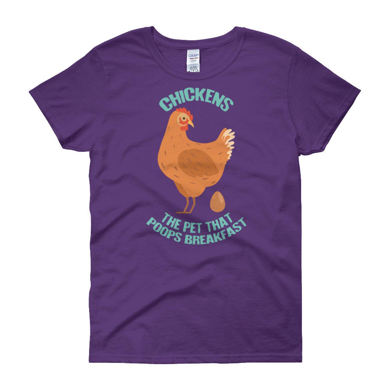 Funny Chicken Shirt Women Men Chicken Lover Gift Cute Bird Etsy