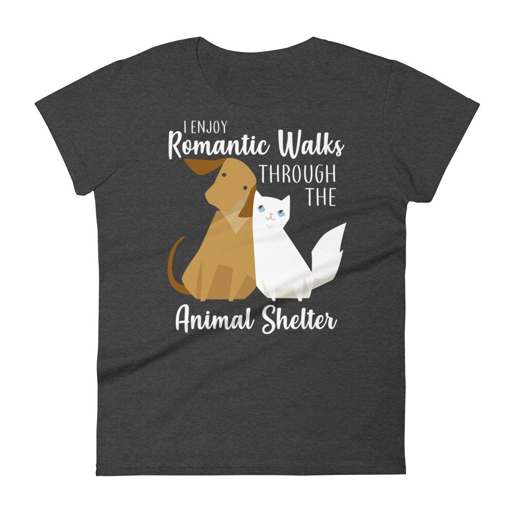 Funny Animal Rescue Shirt Women Men Dog Lover Gift Cute Cat Etsy