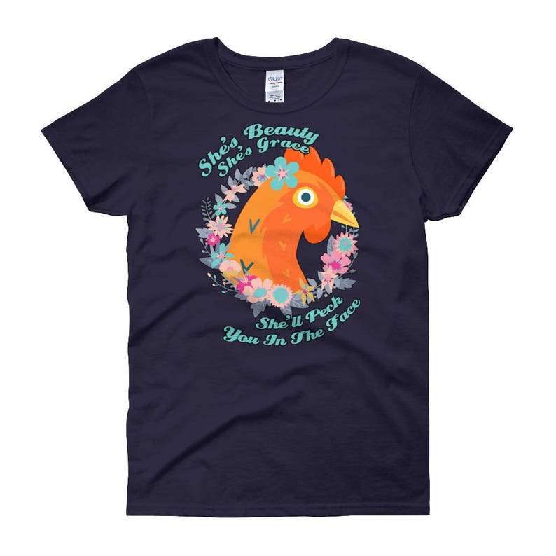 Funny Chicken Shirt Women Men Chicken Lover T Cute Bird Etsy 8174