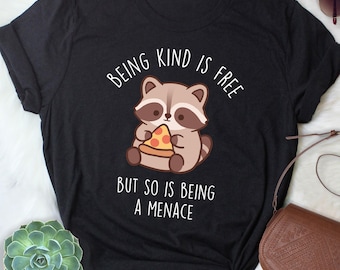 Raccoon Shirt, Funny ADHD Shirt, Autism, Cute Animal Lover T-Shirt, Women, Men, Invisible Mental Spoonie Gift, Neurodivergent, Autistic