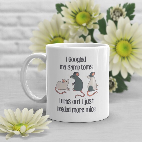 Mouse Coffee Mug Cute Mice Gift Pet Mouse Lover Funny Fancy -  Norway
