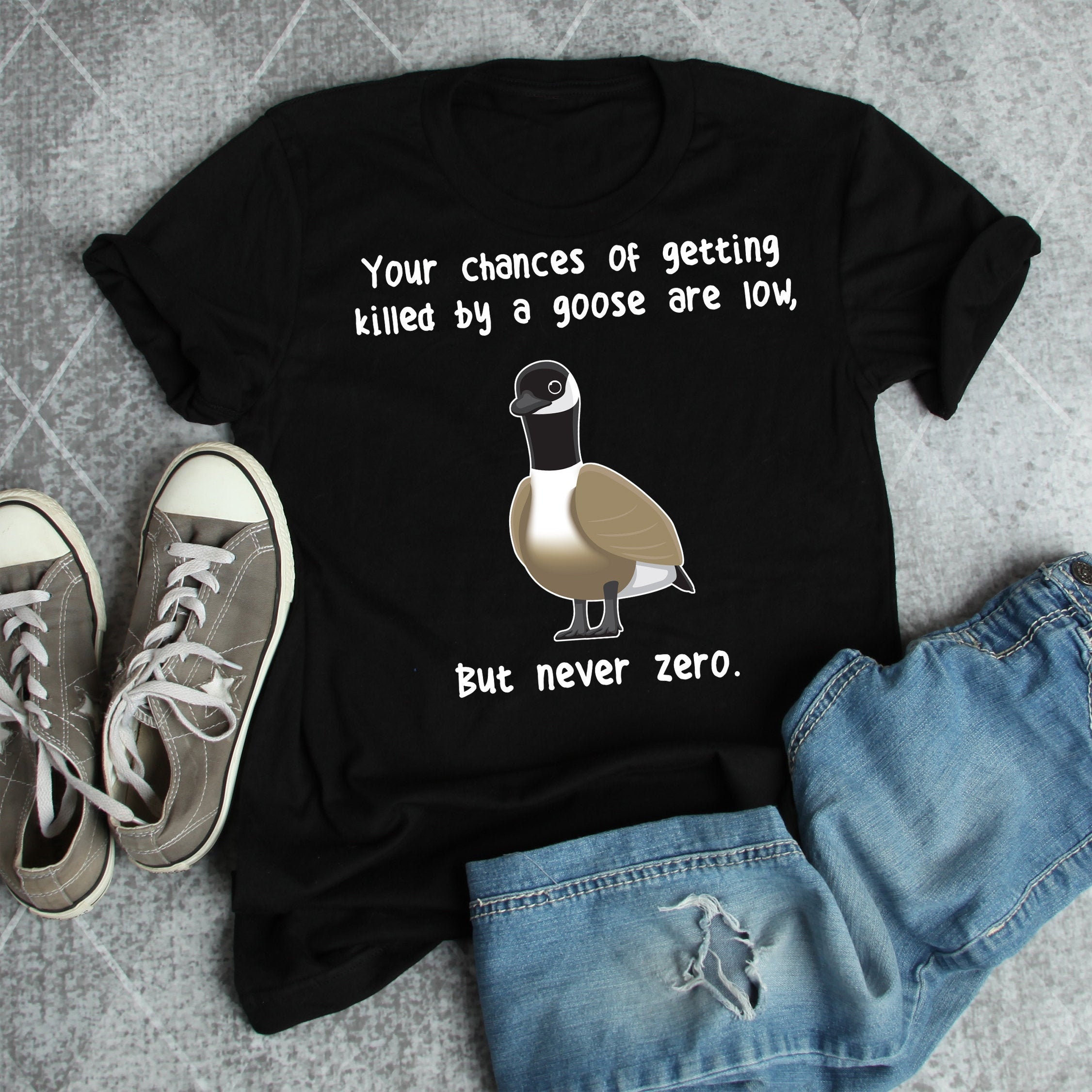 Goose Shirt, Women, Men, Funny Geese Lover Gift, Cute Farmer T