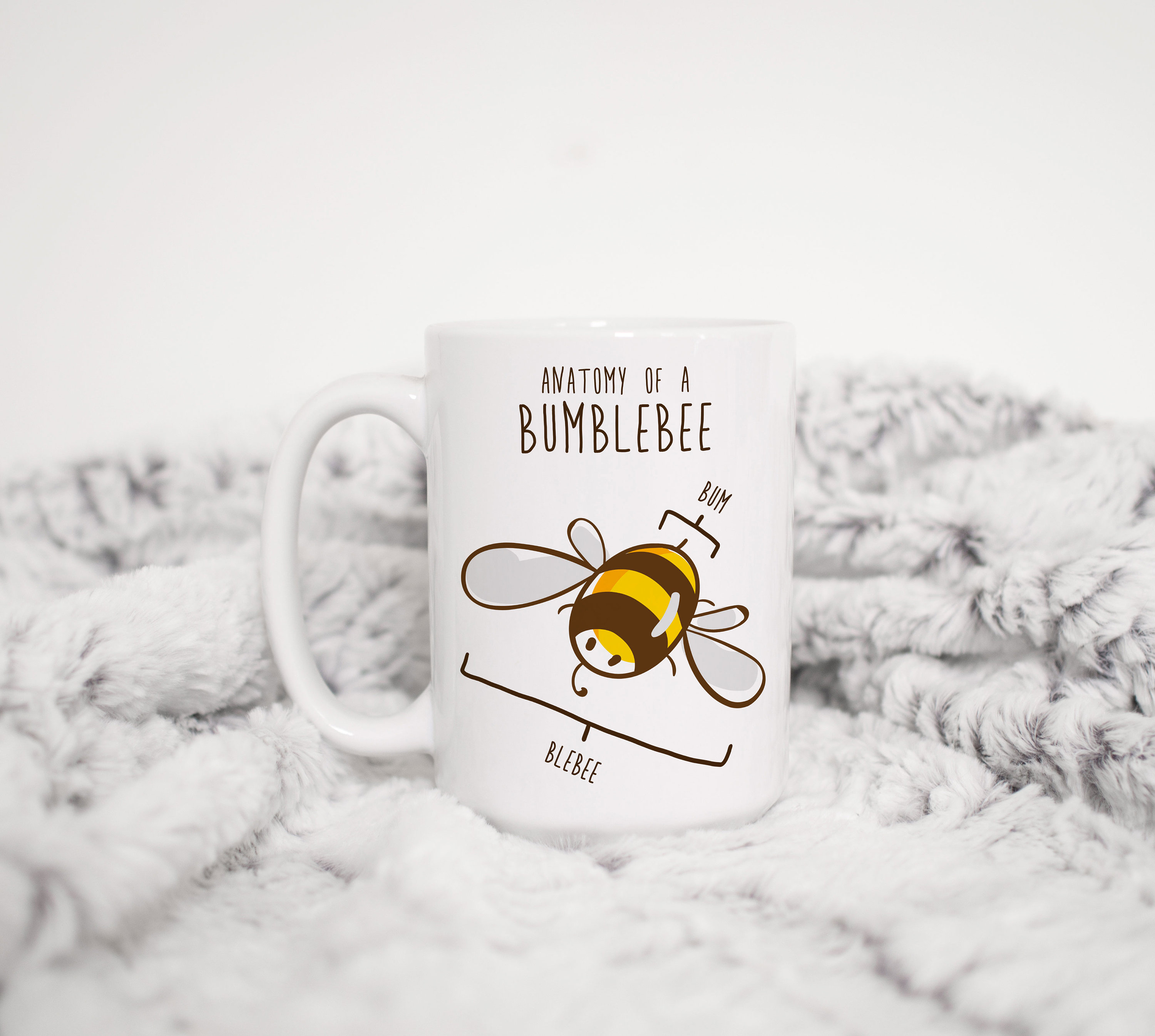 Love Bees Bee Lover Bee Gift Bumble Bee Coffee Mug by JMG Designs - Pixels