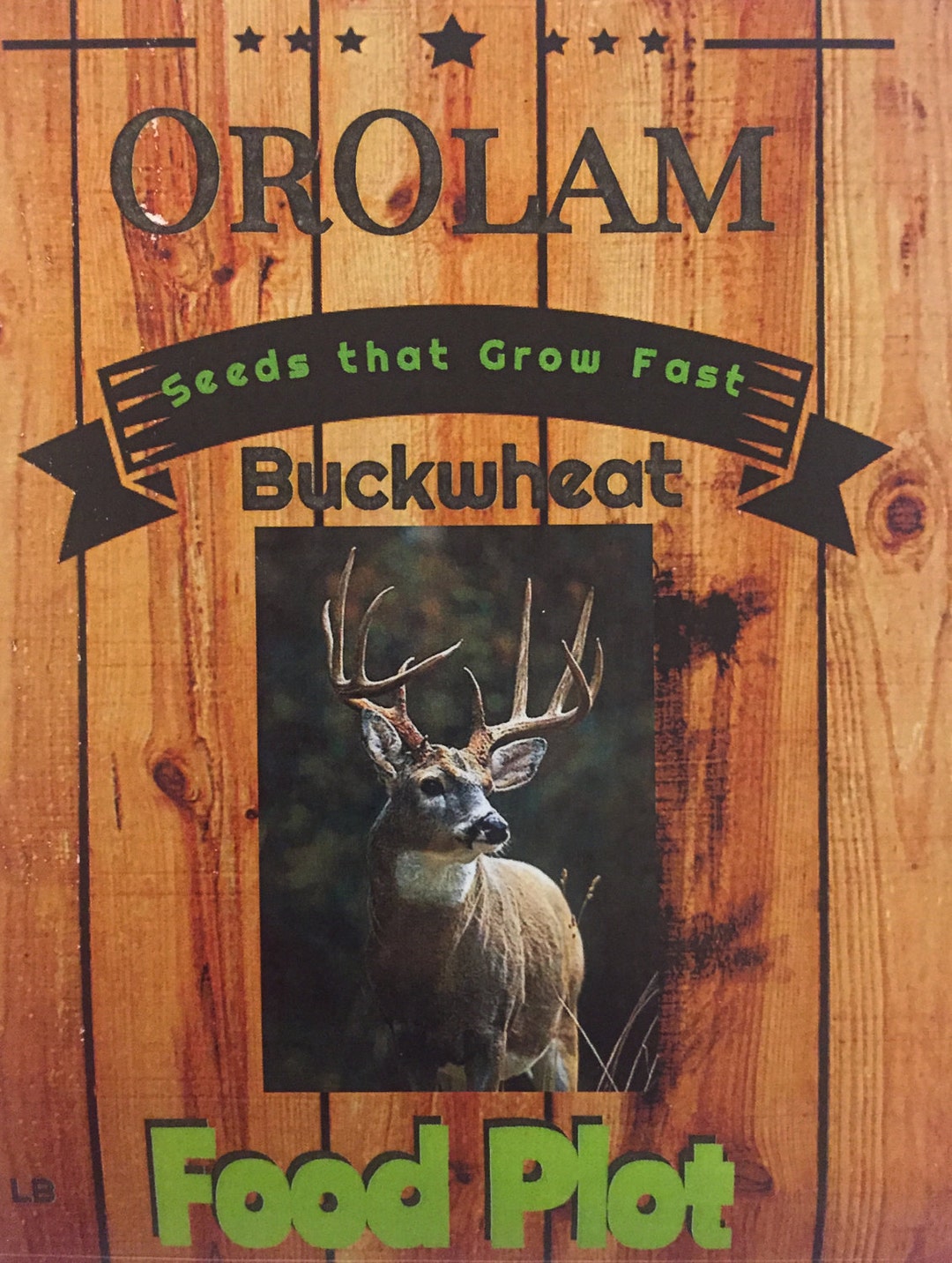 Orolam 5lb King Shot Forage Food Plot Bulk Buckwheat Seeds Whitetail