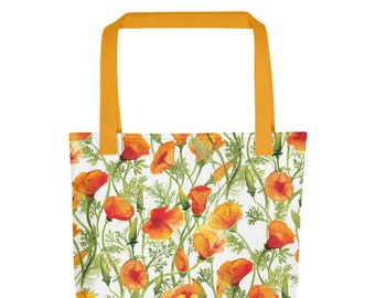 California Poppies Tote Bag