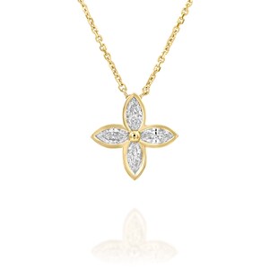 Vier Markiezin Diamond Ketting, Klaver Diamond Ketting