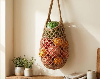 Handwoven Wicker Organizer, Rustic Vegetable Storage, Farmhouse Fruit Decor