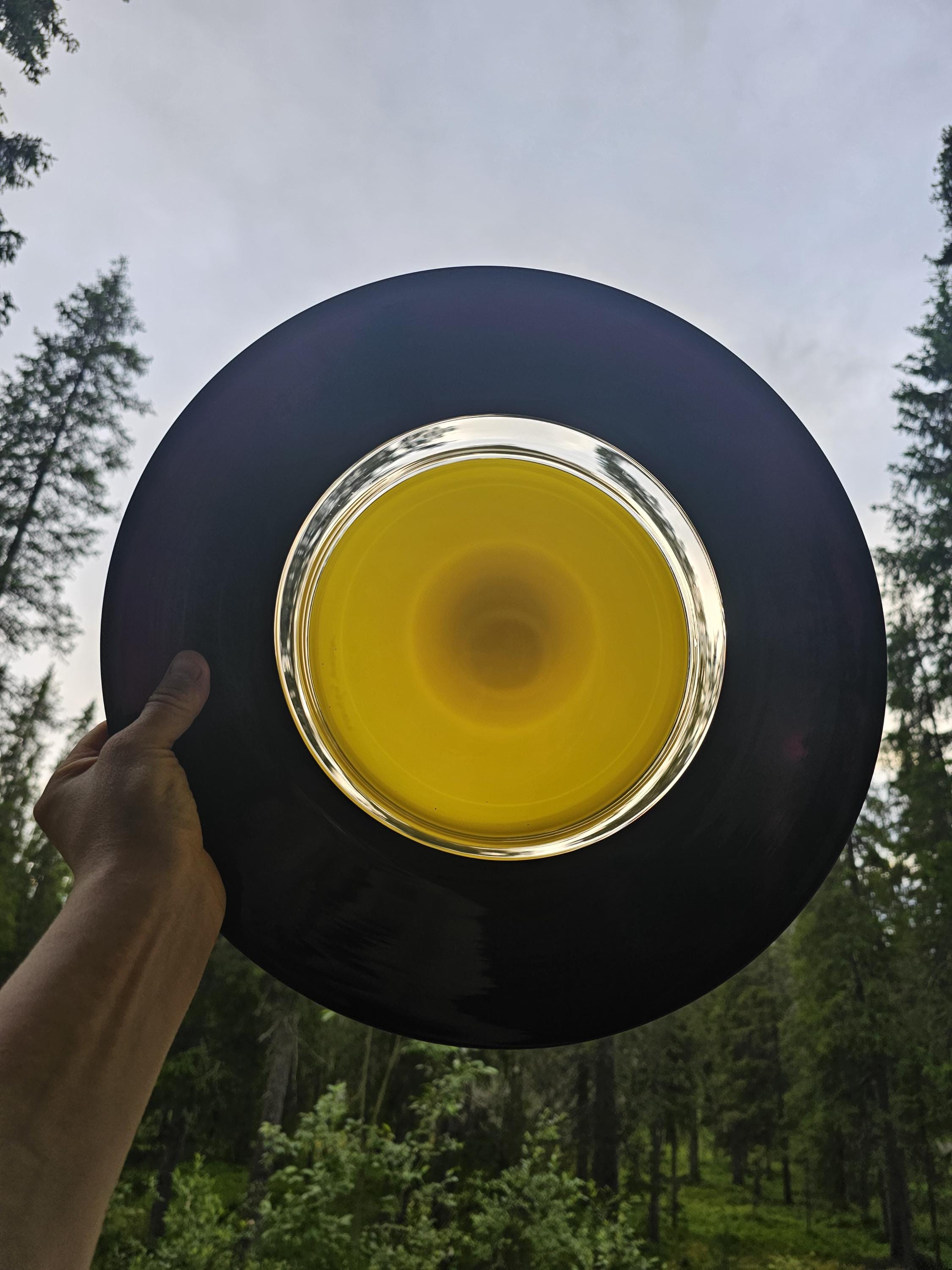 Timo Sarpaneva Venini "Tuuli" grand centre de table en verre d'art