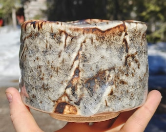Shino Tea Bowl (志野茶碗) by Tamaoki Yasuo - Etsy Australia