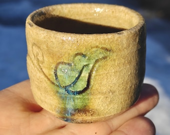 Taza de sake Kagami Shukai guinomi Kiseto: sake vintage japonés