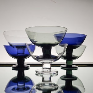 Kaj Franck set of six high quality vintage serving bowl &quot;Juha&quot; from 1960s Nuutajärvi Finland