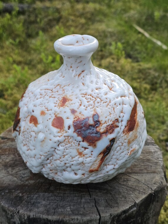 陶磁器花瓶美術陶器JAPAN製 花と鳥の絵柄 陶磁器 花瓶 約45cm 美術