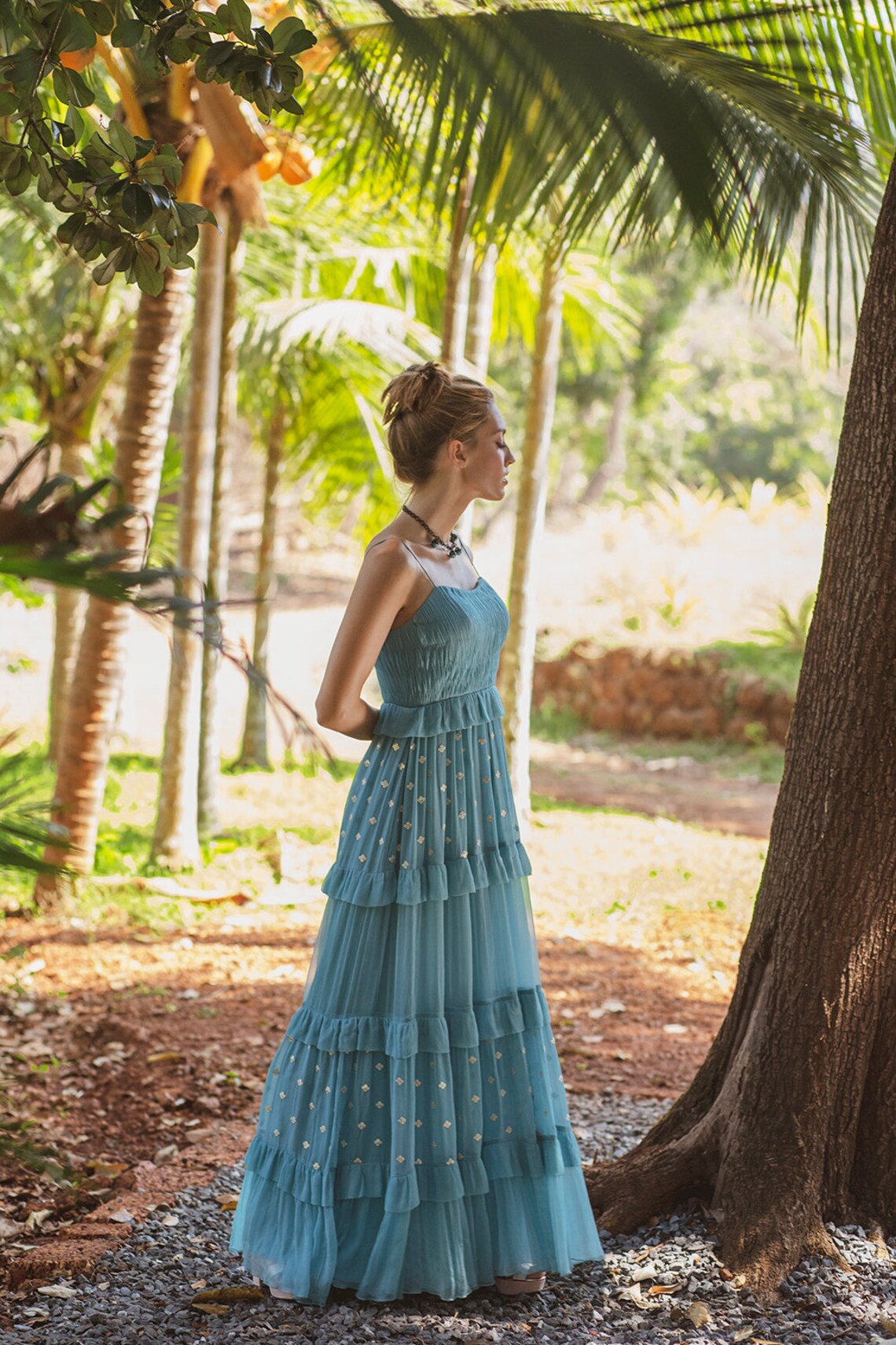 Gown/Long dress/ Beach dress Etsy