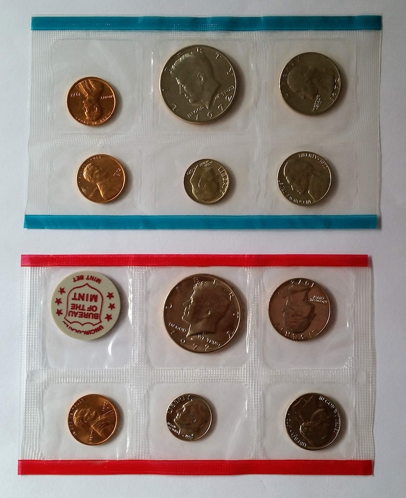 1972 S US Mint Proof Set OGP
