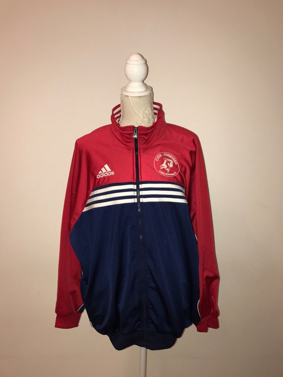 red adidas jacket mens