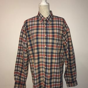 Camisa a cuadros de los años 90, camisa de trabajo azul, roja y amarilla a cuadros para hombre, estilo vaquero occidental, de algodón, de manga larga, informal, campestre, para uso diario, a cuadros, talla grande