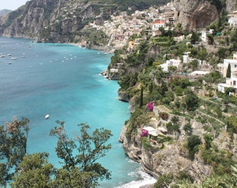 Foto van de kust van Positano