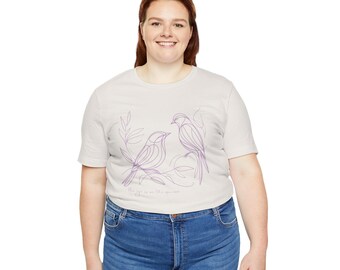 Lilac Sparrows - Bella+Canvas T-shirt
