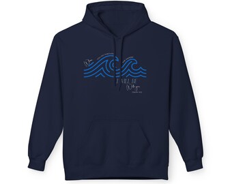 Isaiah 43:2 - Softstyle Fleece Hoodie