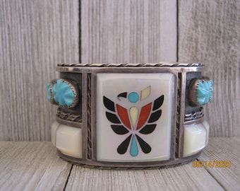 VINTAGE ZUNI ARMBAND 1970's Angebot machen!