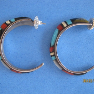 Vintage Zuni Earrings
