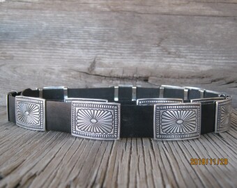 400 Grams Dan Martinez Vintage Native American Navajo Turquoise Sterling Silver Concho Belt Old 400 Grams Dan Martinez Vintage Native American Navajo Turquoise Sterling Silver Concho Belt Old