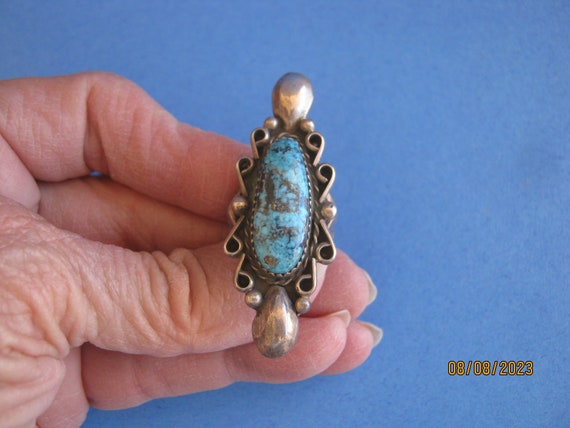 NAVAJO TURQUOISE RING - image 10