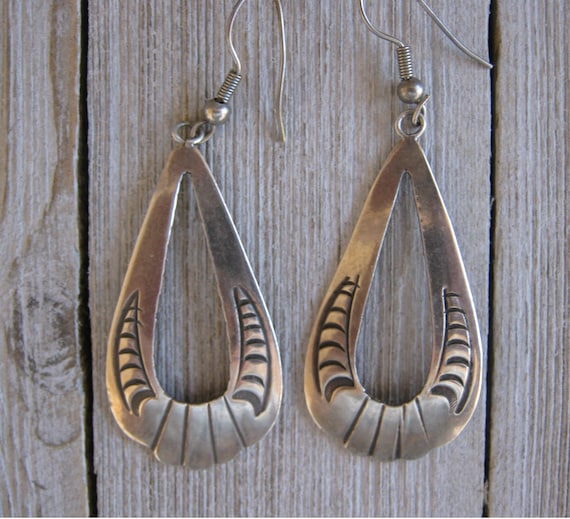 Navajo Sterling Silver Earrings