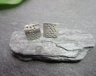 Earrings silver, stud earrings, silver earrings, sterling silver, 8 mm