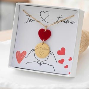 Personalized Necklace with Medals Mom Gift Mom Jewelry, Heart Name Grandma Gift, Birth Gift, Valentine&#39;s Day