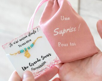 Bracelet future grande soeur annonce grossesse annonce bébé