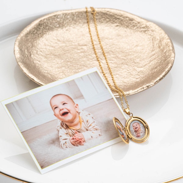 Collier médaillon personnalisé , collier médaillon coeur avec photo, pendentif photo, médaillon qui s'ouvre, cadeau pour Maman