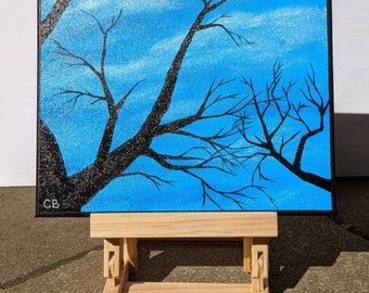 Looking up at the Tree Original Acrylic Painting