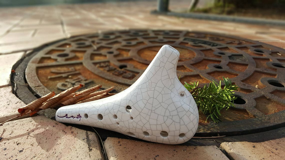 Ceramic Ocarina AC EVENT SALE Etsy