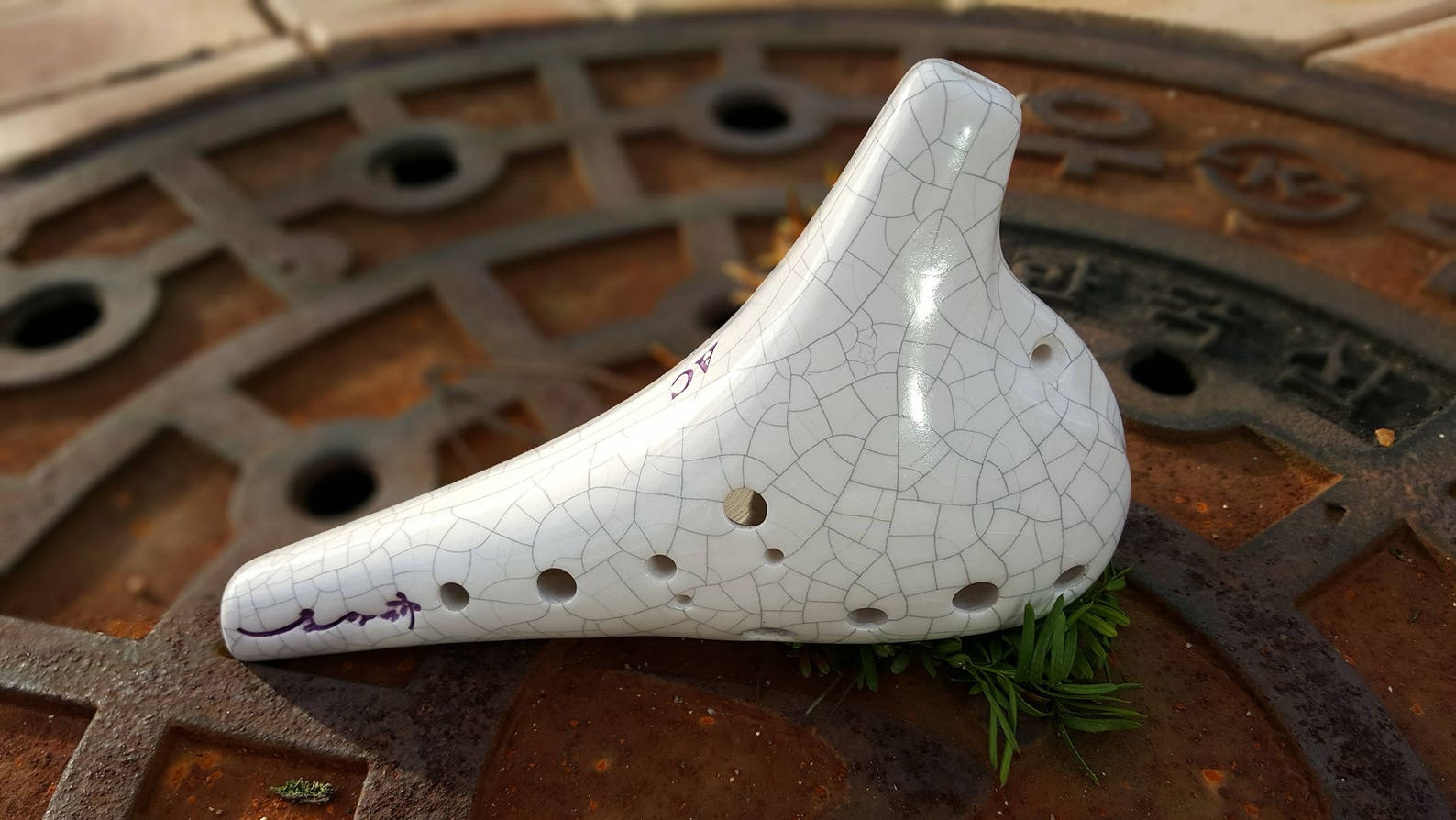 Ceramic Ocarina AC EVENT SALE Etsy